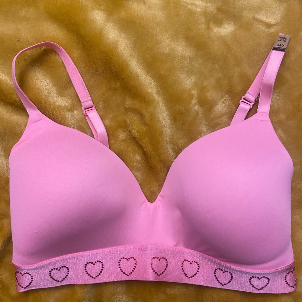 Victorias Secret Wireless Bra 34D